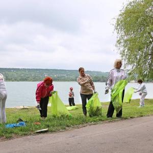 Новопятигорское озеро готовится к купальному сезону