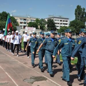 В Кисловодске прошли соревнования по пожарно-прикладному спорту